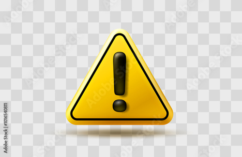 Sign warning info, error message information, on the transparent background. Vector