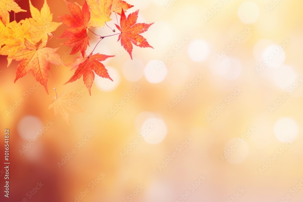 Red and yellow maple leaves backgrounds sunlight autumn. Red and yellow maple leaves backgrounds sunlight autumn.