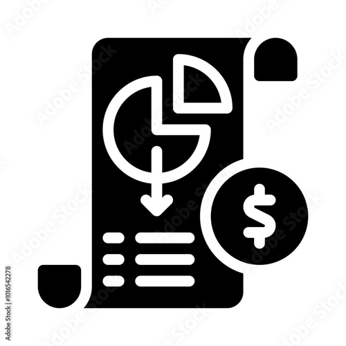 Icon Finance With Style Glyph