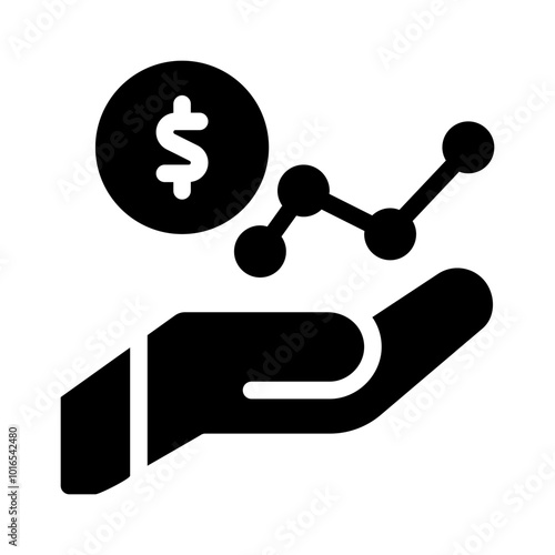Icon Earnings With Style Glyph