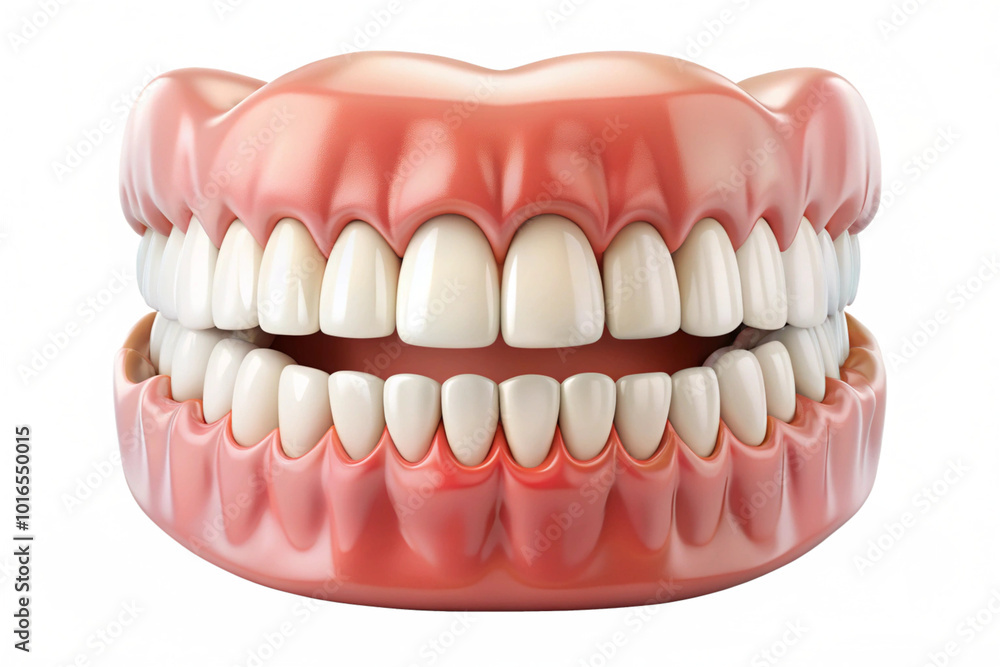 teeth isolated on white teeth isolated on white