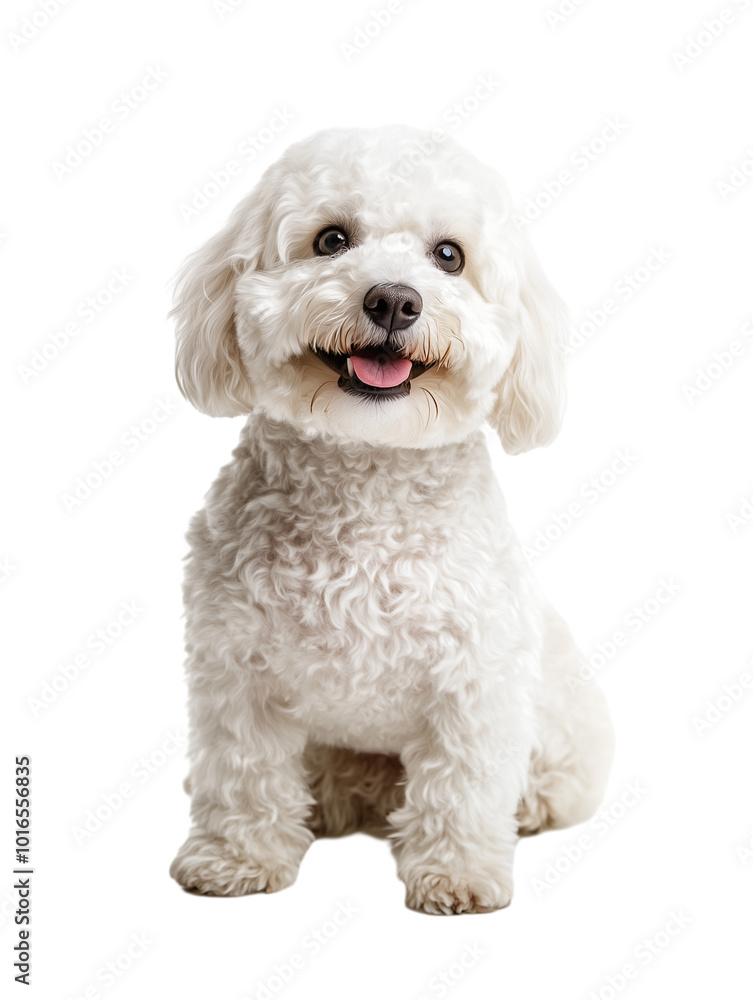 white bichon frise dog sitting isolated on transparent background white bichon frise dog sitting isolated on transparent background