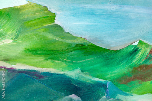 Grunge canvas texture