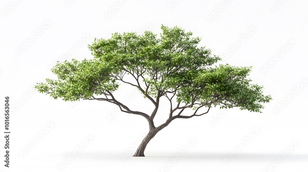 A minimalist tree, with simple branches and leaves, on a white background.
A minimalist tree, with simple branches and leaves, on a white background.