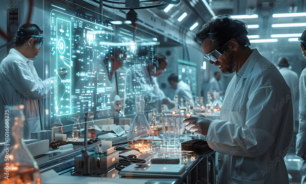 Futuristic Laboratory of Advanced Scientific Discovery Futuristic Laboratory of Advanced Scientific Discovery