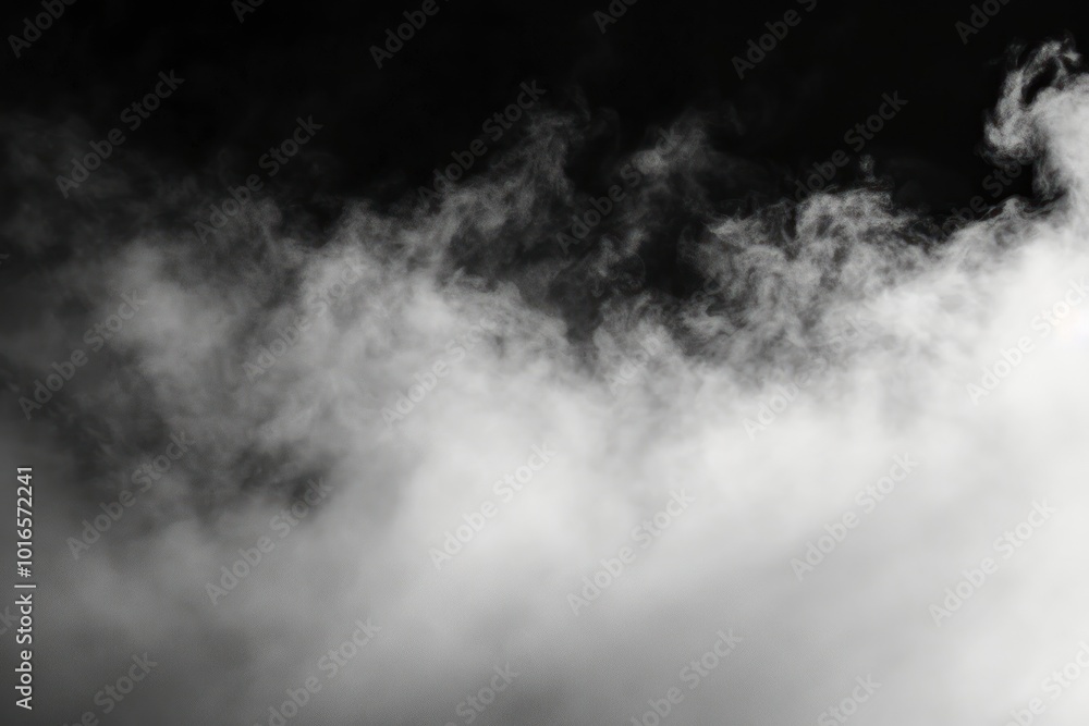 Abstract smoke against dark background Abstract smoke against dark background