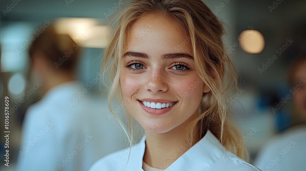 Fototapeta premium video of young dentists at private dental clinic.stock image