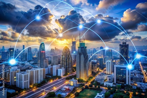 Wallpaper Mural Communication technology Torontodigital.ca