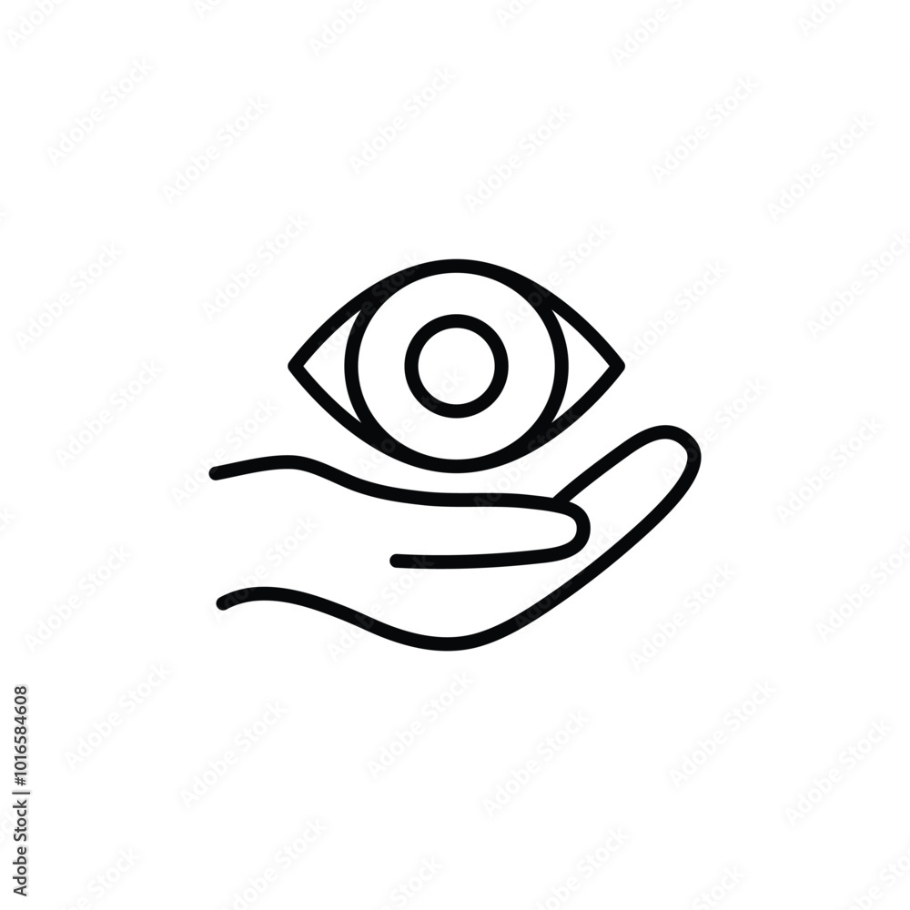 eye care icon vector eye clinik sign eye care icon vector eye clinik sign