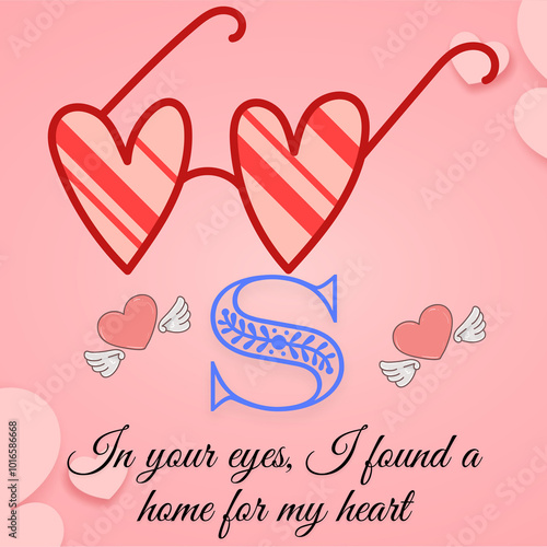 Loved motivation social post design