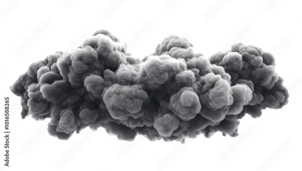 black smoke cloud isolated on white background black smoke cloud isolated on white background