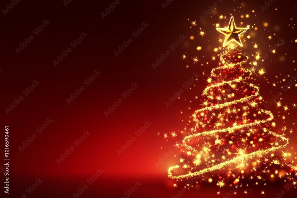 Christmas tree background. MZ Christmas tree background. MZ