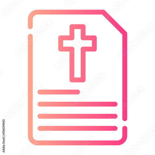 sermon gradient icon