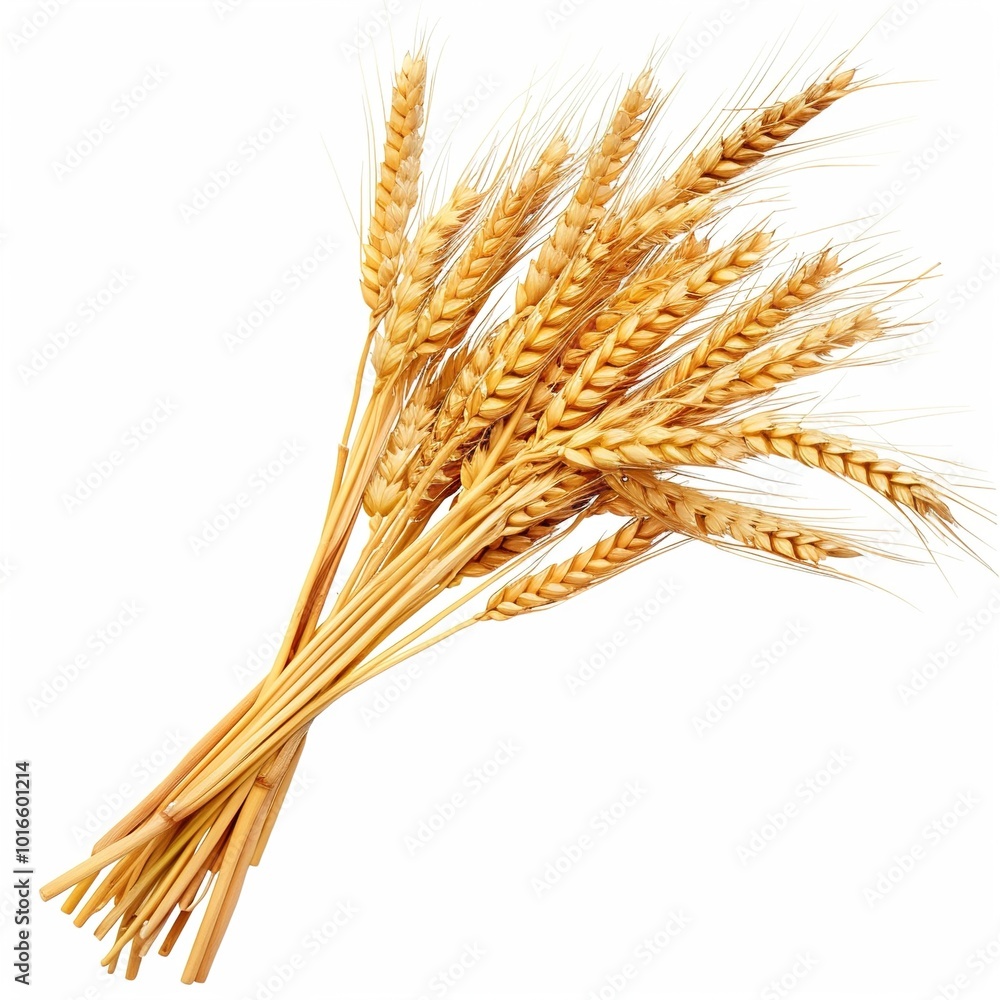 Sheaf of Wheat ears, isolated on transparent Sheaf of Wheat ears, isolated on transparent