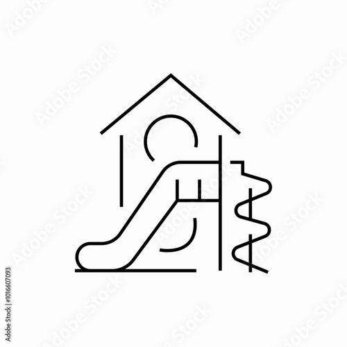 playground for children icon sign vector
