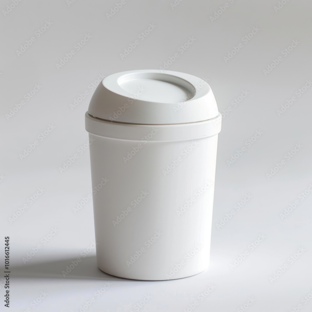 White waste bin bathroom porcelain pottery bottle. White waste bin bathroom porcelain pottery bottle.
