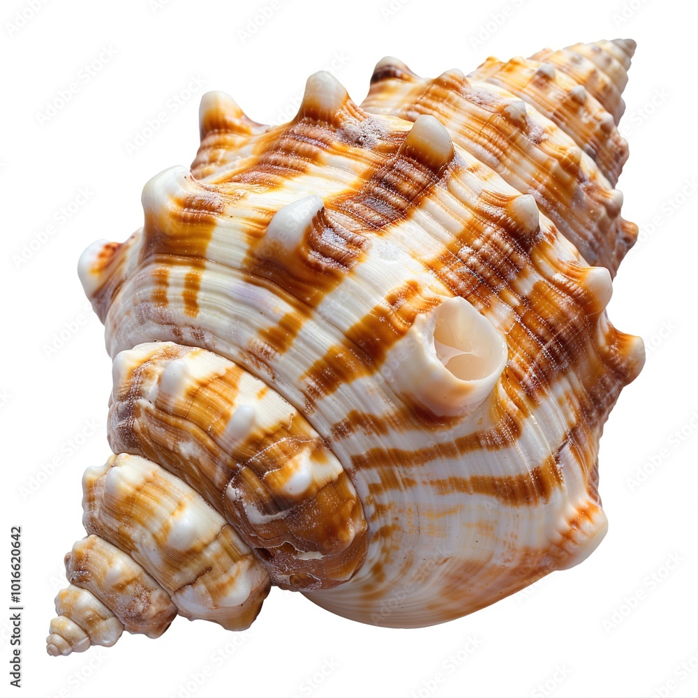 Obraz premium Seashell isolated on white background 