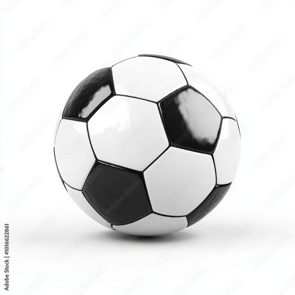 Fototapeta premium Soccer Ball Isolated.
