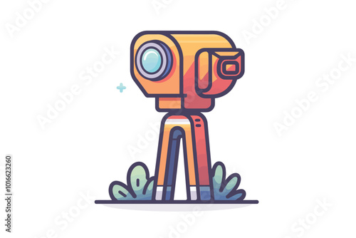 Stud Finder isolated illustration