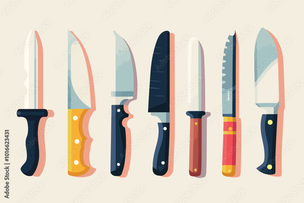 Utility Knife isolated illustration Utility Knife isolated illustration