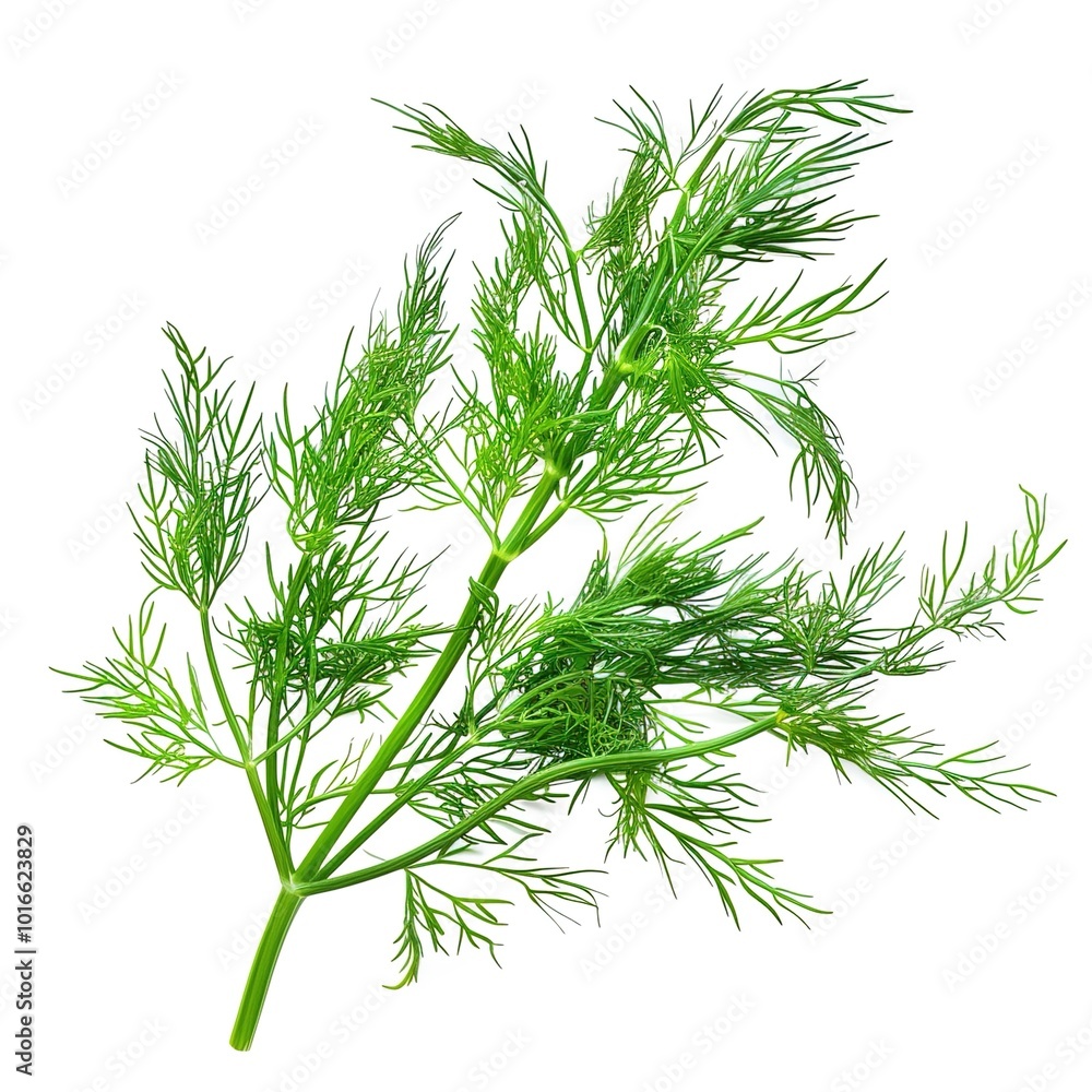 PNG Dill plant white background freshness isolated PNG Dill plant white background freshness isolated