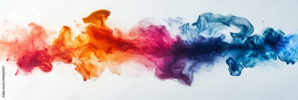 Vibrant Ink Swirls on White Canvas, dynamic color patterns merging seamlessly, creating an abstract, fluid visual experience Vibrant Ink Swirls on White Canvas, dynamic color patterns merging seamlessly, creating an abstract, fluid visual experience