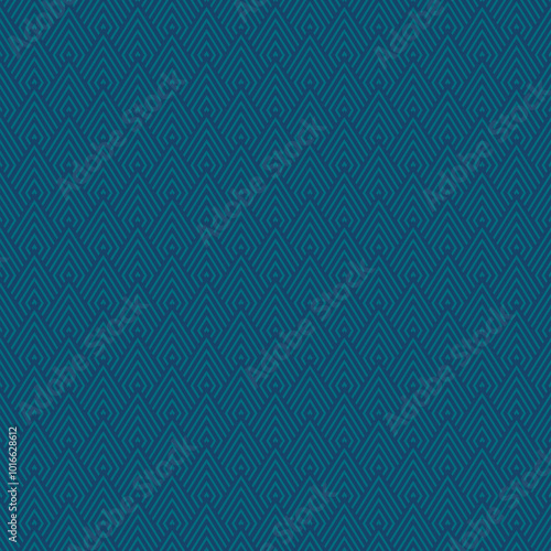 Blue diamond seamless pattern design 