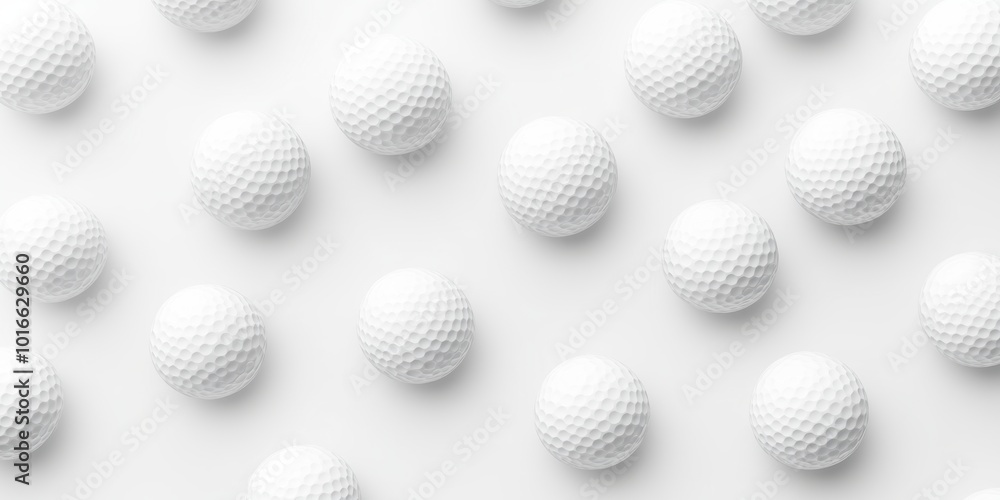 Golf Balls Pattern. Golf Balls Pattern.