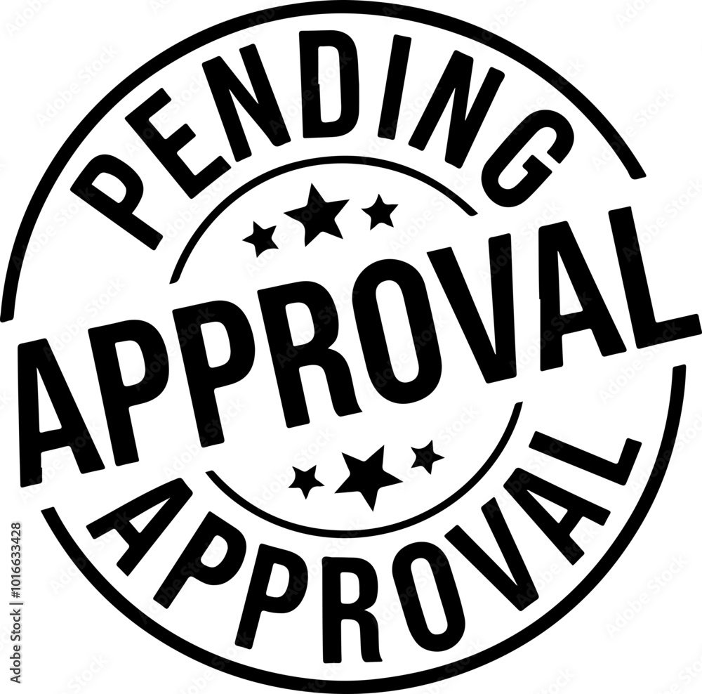 Pending Approval Stamp Vector Design Pending Approval Stamp Vector Design