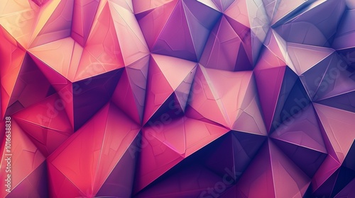 3d triangular abstract background, Grunge surface