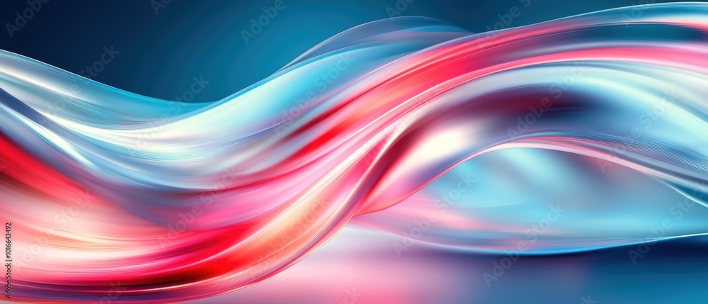 Abstract colorful wave pattern with soft gradients on a vibrant background. Abstract colorful wave pattern with soft gradients on a vibrant background.