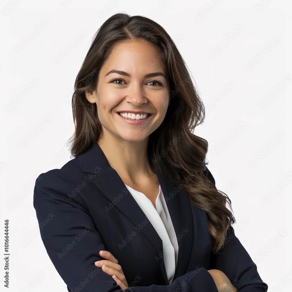 Portrait, smile and woman with arms crossed, business and successful lady isolated Portrait, smile and woman with arms crossed, business and successful lady isolated