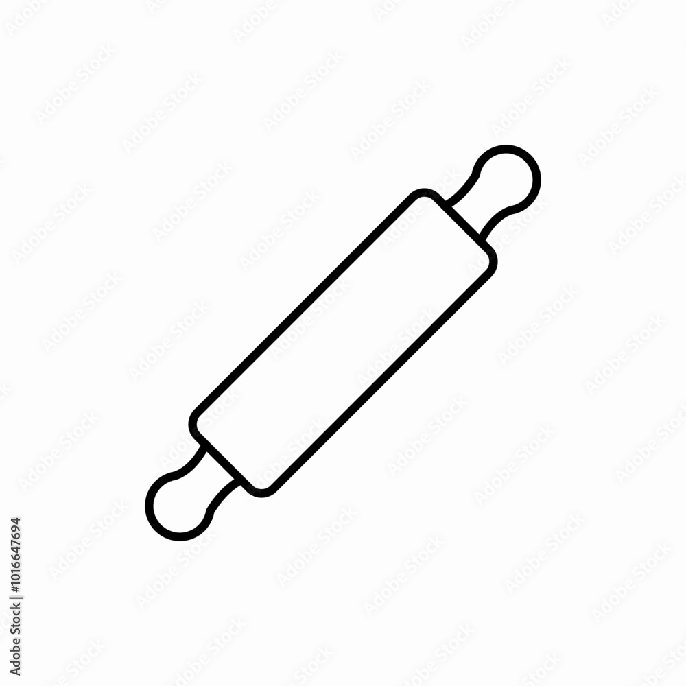 kitchen roller icon sign vector kitchen roller icon sign vector