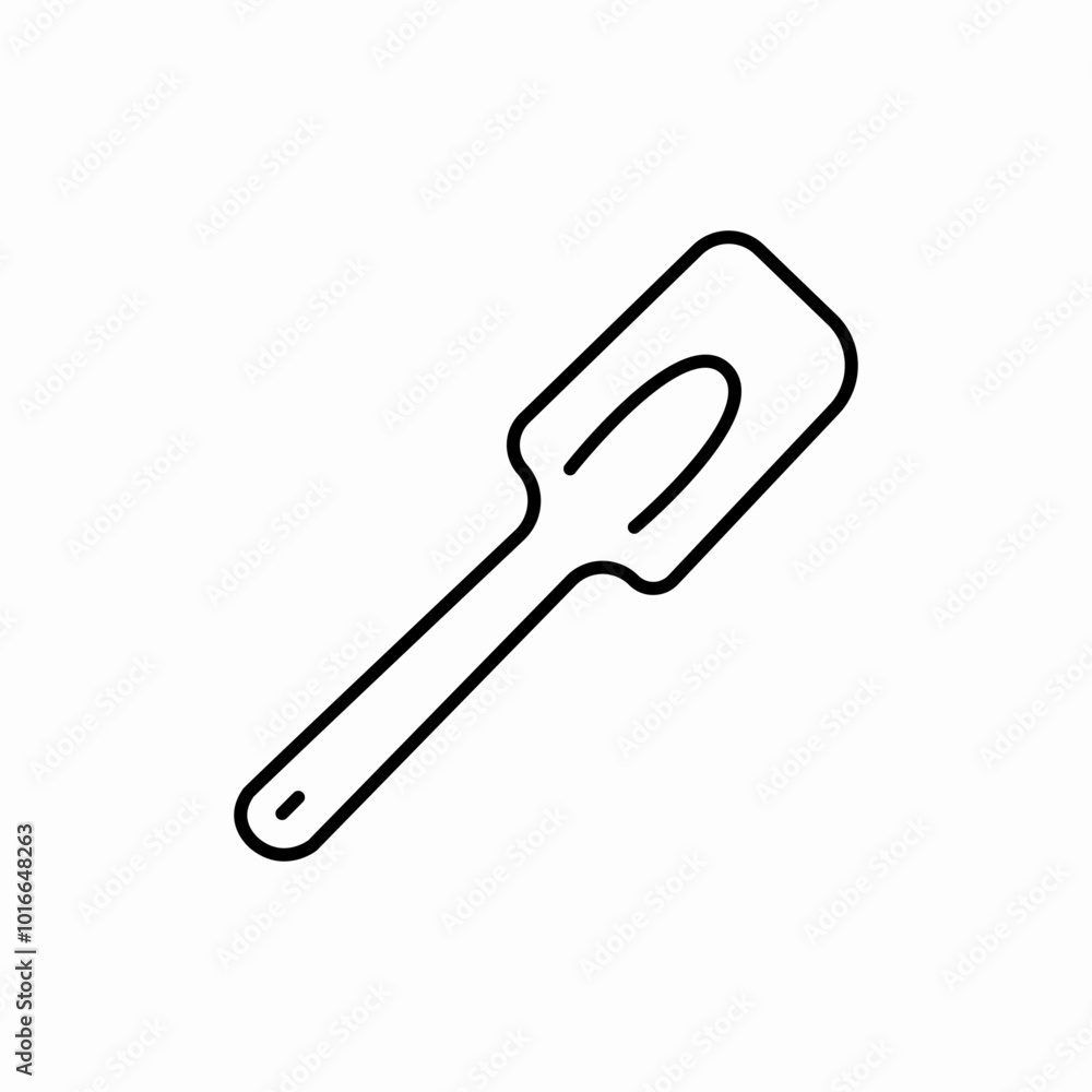 scraper spatula icon sign vector scraper spatula icon sign vector