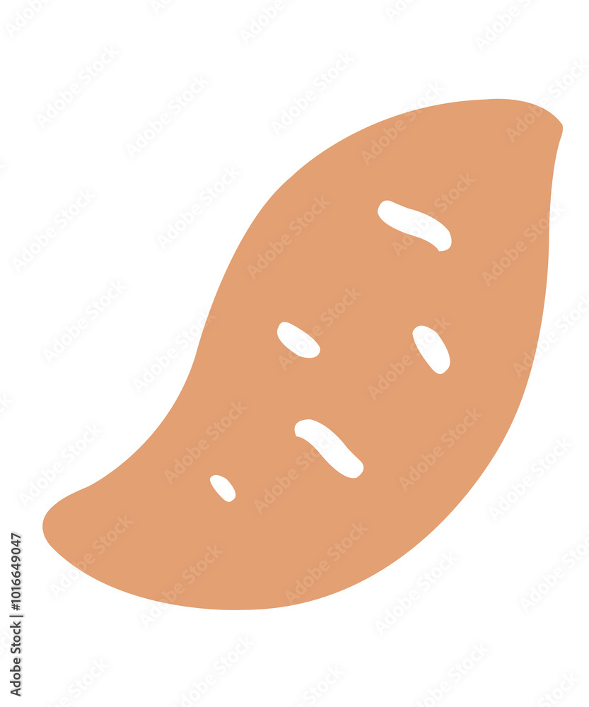 Sweet potato clip art design on plain white transparent isolated background for card, shirt, hoodie, sweatshirt, apparel, card, tag, mug, icon, poster or badge
Sweet potato clip art design on plain white transparent isolated background for card, shirt, hoodie, sweatshirt, apparel, card, tag, mug, icon, poster or badge