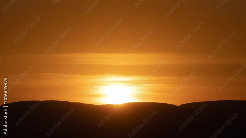 Brilliant Golden Sky Sunrise Timelapse Brilliant Golden Sky Sunrise Timelapse