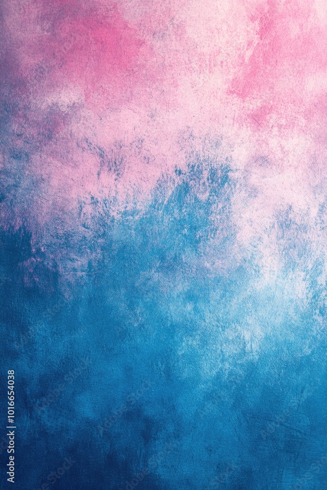 Obraz premium Blue and Pink Painting Sky Background