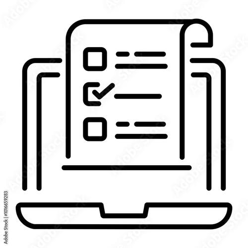 A linear icon of formative assessment 