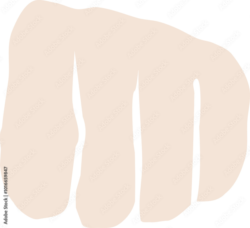 Fototapeta premium a fist