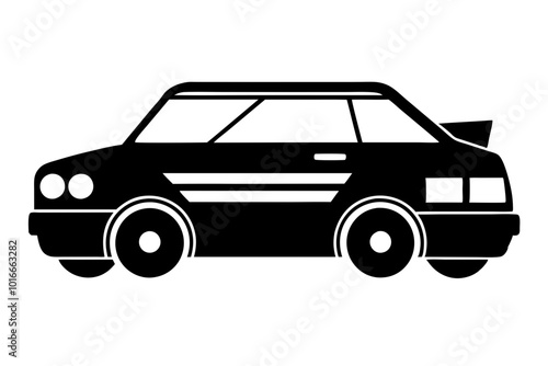 Car Silhouette vector illustration