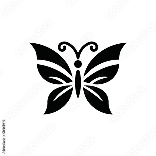 Butterfly logo icon