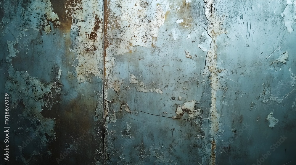 Weathered Grunge Textured Decaying Wall with Peeling Paint and Aged Surface Abstract Background Weathered Grunge Textured Decaying Wall with Peeling Paint and Aged Surface Abstract Background