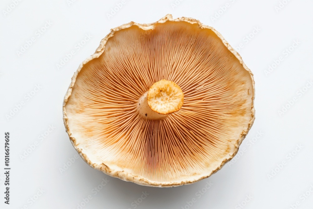 Rare Beech Mushroom Found in Wild Isolated Environment Rare Beech Mushroom Found in Wild Isolated Environment