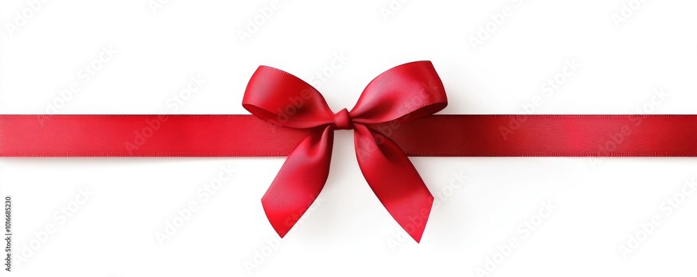 Modern EPS10 isolated on white with realistic shiny satin, shadow horizontal ribbon for embellishing wedding invitation cards, greeting cards, or gift boxes. Modern EPS10 isolated on white with realistic shiny satin, shadow horizontal ribbon for embellishing wedding invitation cards, greeting cards, or gift boxes.
