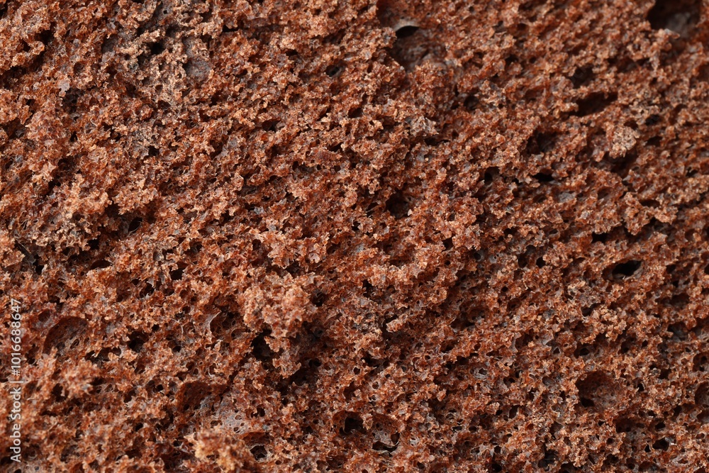 Tasty chocolate sponge cake as background, closeup Tasty chocolate sponge cake as background, closeup
