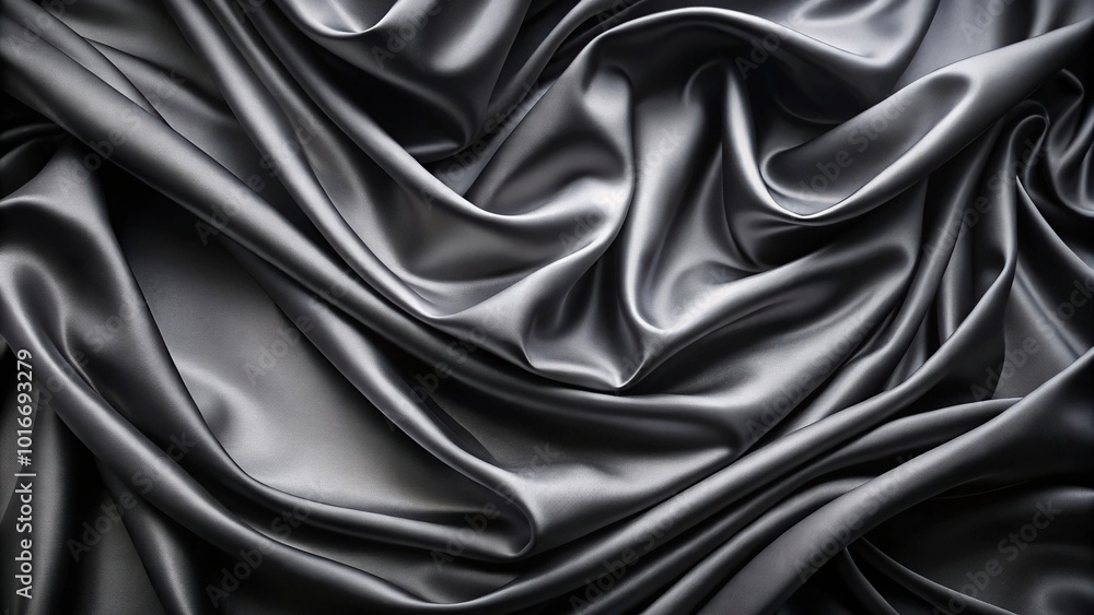 Abstract black silk background with wave design Abstract black silk background with wave design