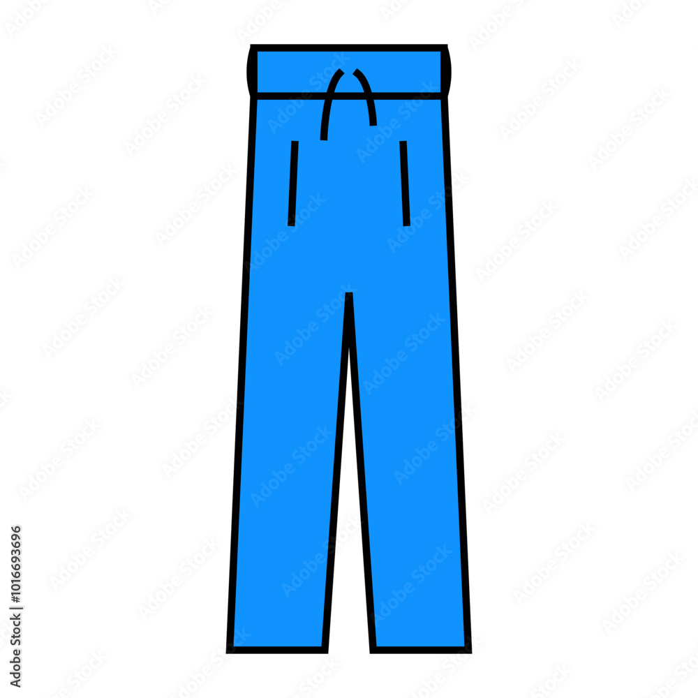 track pants apparel line icon vector. track pants apparel sign. isolated symbol illustration track pants apparel line icon vector. track pants apparel sign. isolated symbol illustration
