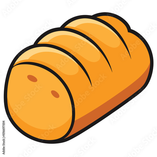 Bread vector illustration.