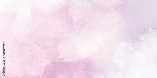 Colorful pink ink and pastel and stone textures on paper background, watercolor abstract background using light pink color gradient.