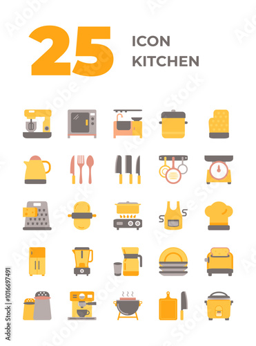 Kitchen Set Icons